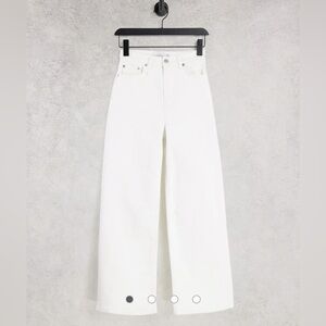 & Other Stories wide high-rise cropped jeans